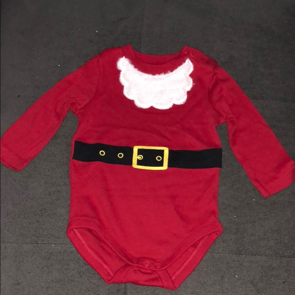 Gymboree Santa Onesie